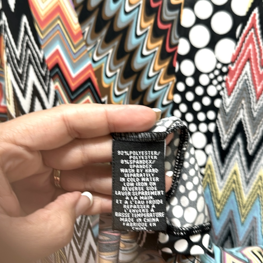 One World Small Multicolor Top. - Picture 4 of 8